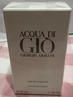 Giorgio Armani Acqua di Giò Eau de Toilette - White 50 ml/1.7 Fl.0z sealed New